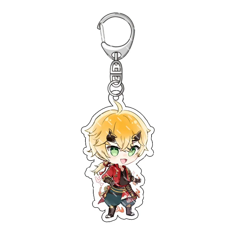 Фото Брелок для ключей с изображением героев аниме «Genshin Impact», Kamisato, аратаки, проигрыватель, для косплея №3