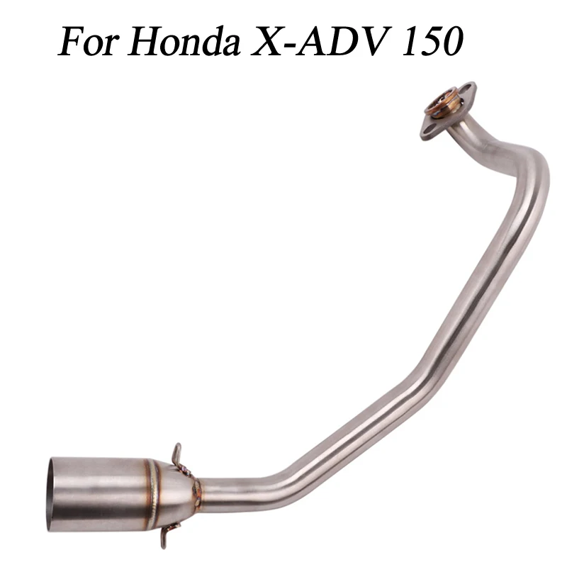 

Выхлопная труба мотоцикла, полностью модифицированная система, глушитель, передняя средняя звеньевая труба без застежки для Honda X-ADV X ADV 150 ...