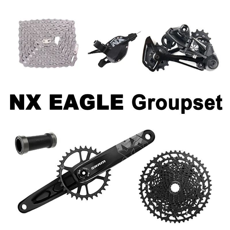 

SRAM NX EAGLE 1x12 12 speed 11-50T MTB Groupset DUB 175 170mm Trigger Shifter Rear Derailleur PG 1210 1230 Cassette K7 Crankset