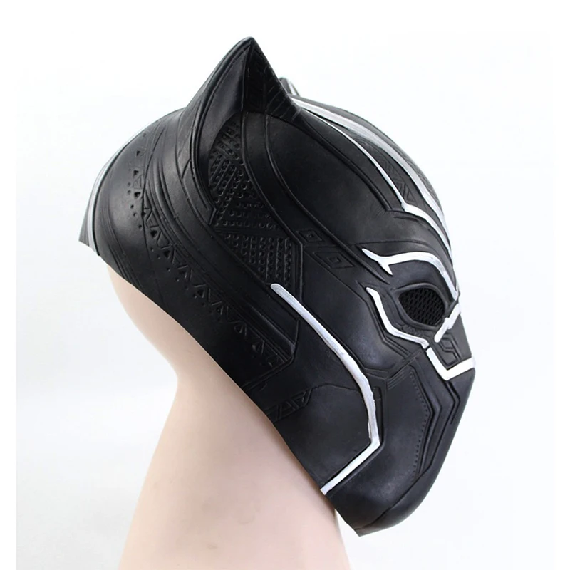 Лидер продаж черная маска пантеры из фильма шлем для косплея мягкая латексная