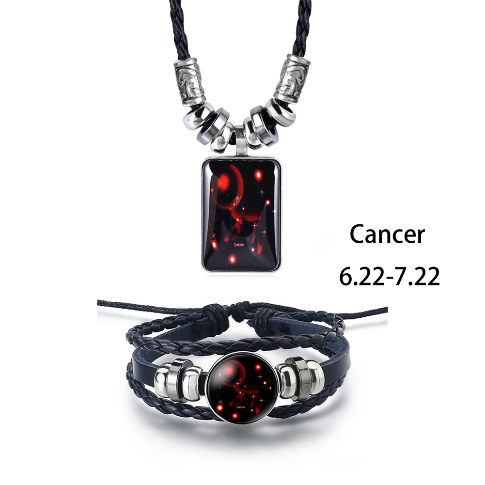 2024 персонализированное ожерелье с подвеской дизайн созвездия галактики 12 знаков