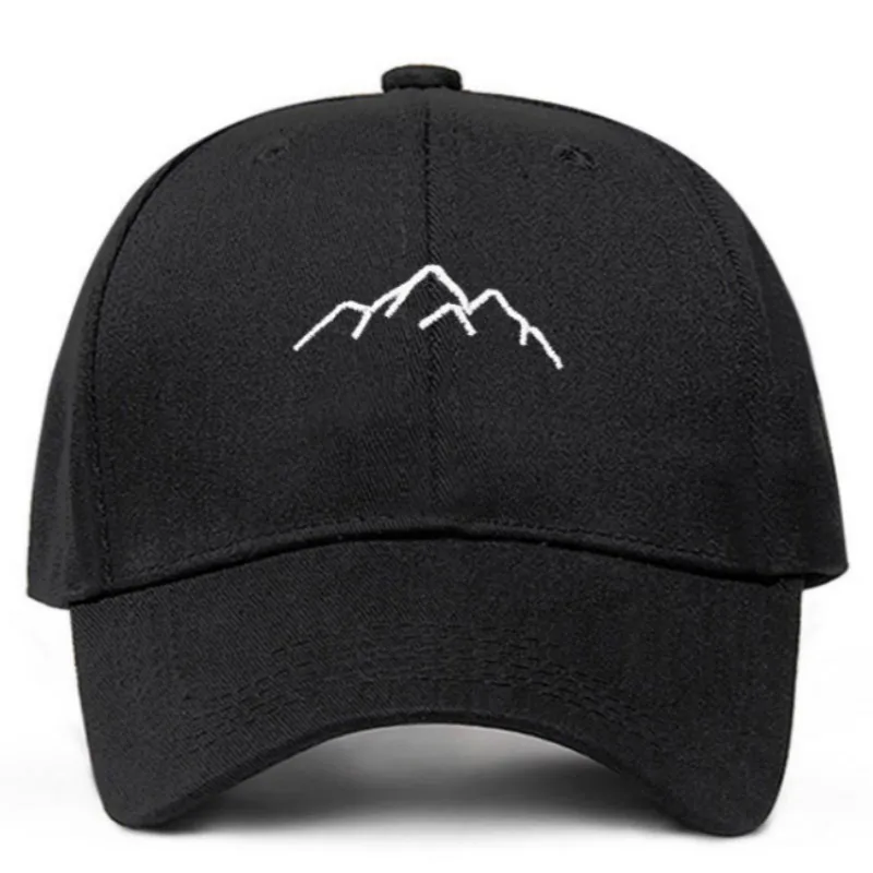 

embroidered mountains baseball cap hip hop cotton women snapback hat sports curved sunhat the rapper dad hat dropshipping