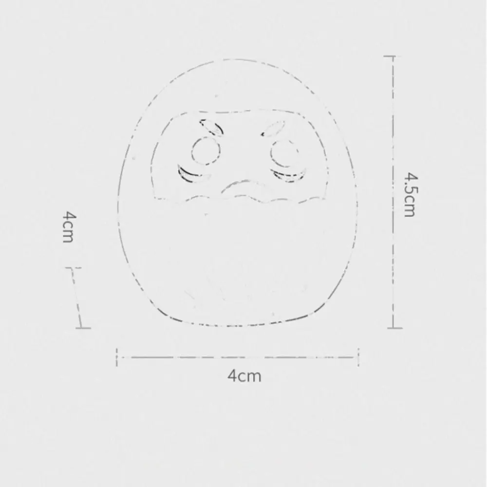 Японская керамическая кукла Дарума поделки счастливый шарм мультяшный кот