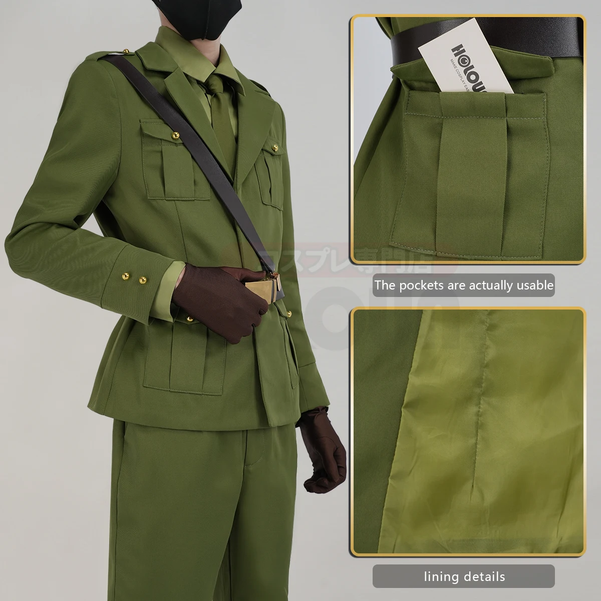 Фото HOLOUN Axis Powers аниме Артур Киркланд Косплей Костюм Униформа Куртка Брюки Рубашка Cos Конвенция Хэллоуин Рождество №3