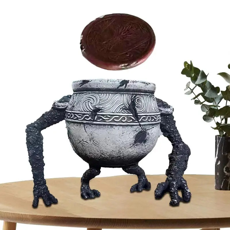 

Poison Jar Sculpture Durable Magic Poison Pot Jars For Home Office Decoration Magic Poison Pot Jars Gifts For Women & Men