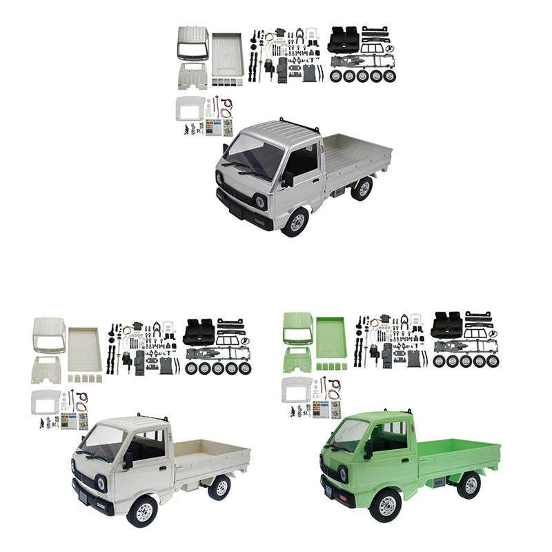 

D12 1/10 2WD Радиоуправляемый автомобиль, бескамерный светодиодный комплект, имитация дрифта, скалолазания, грузовик со светодиодный светильни...