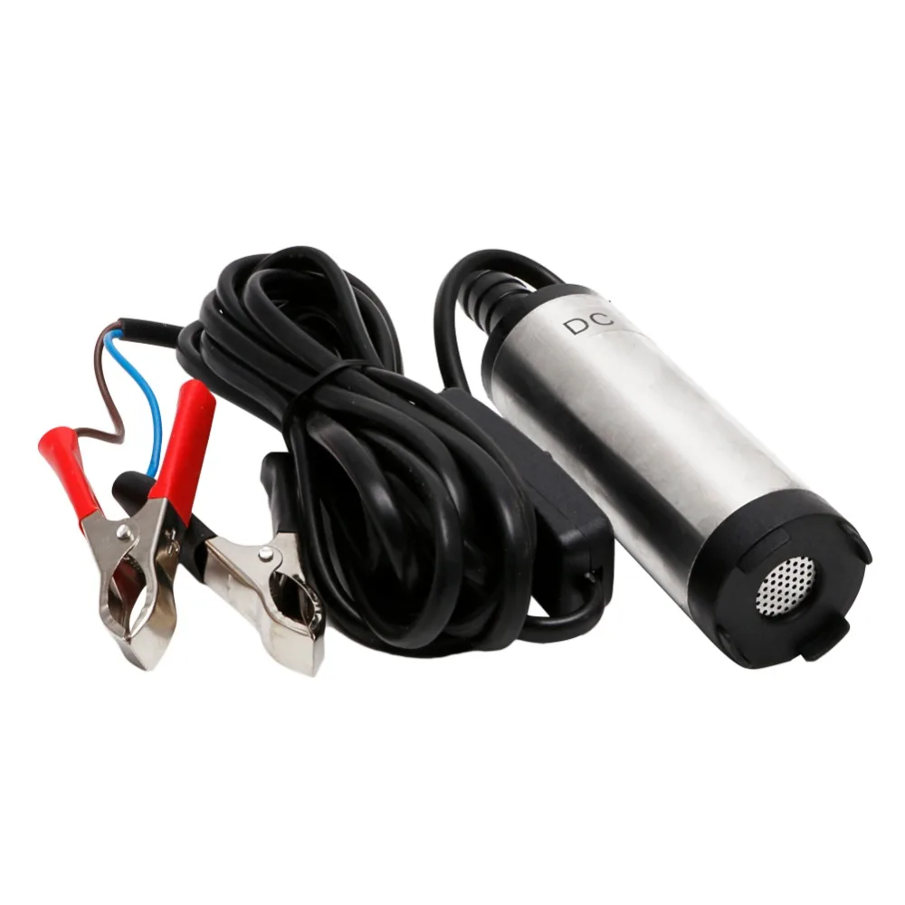 

DC12V погружной дизельный топливный водяной масляный насос из нержавеющей стали 12 л в минуту 38 мм 40 Вт