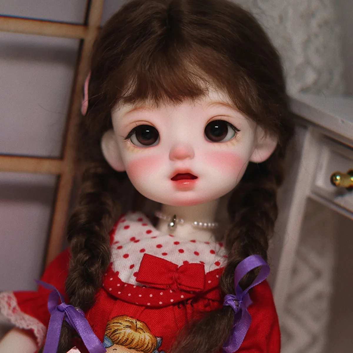 Фото 6-точечная кукла BJD в русском стиле — фигурка из шарнирной смолы 26,5 см |   Премиум нежное соединение    В наличии    Готовый подарок №3