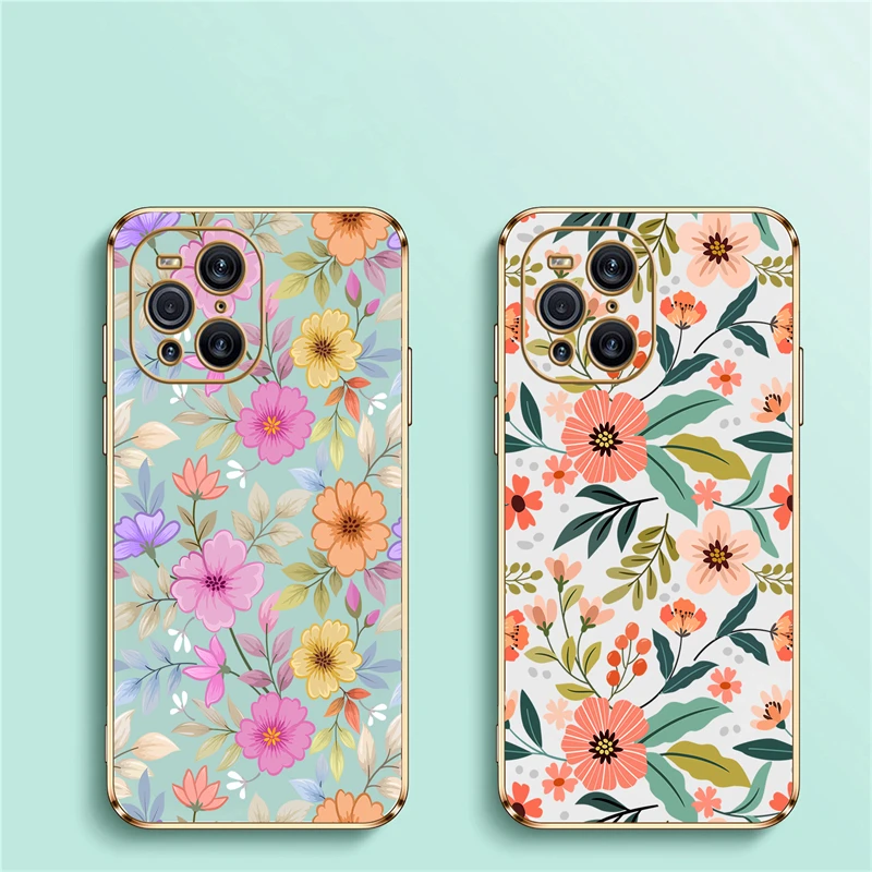 Силиконовый чехол для OPPO Find X3 Pro X2 NEO X5 Lite F11 F5 F7 F9 F21 R17