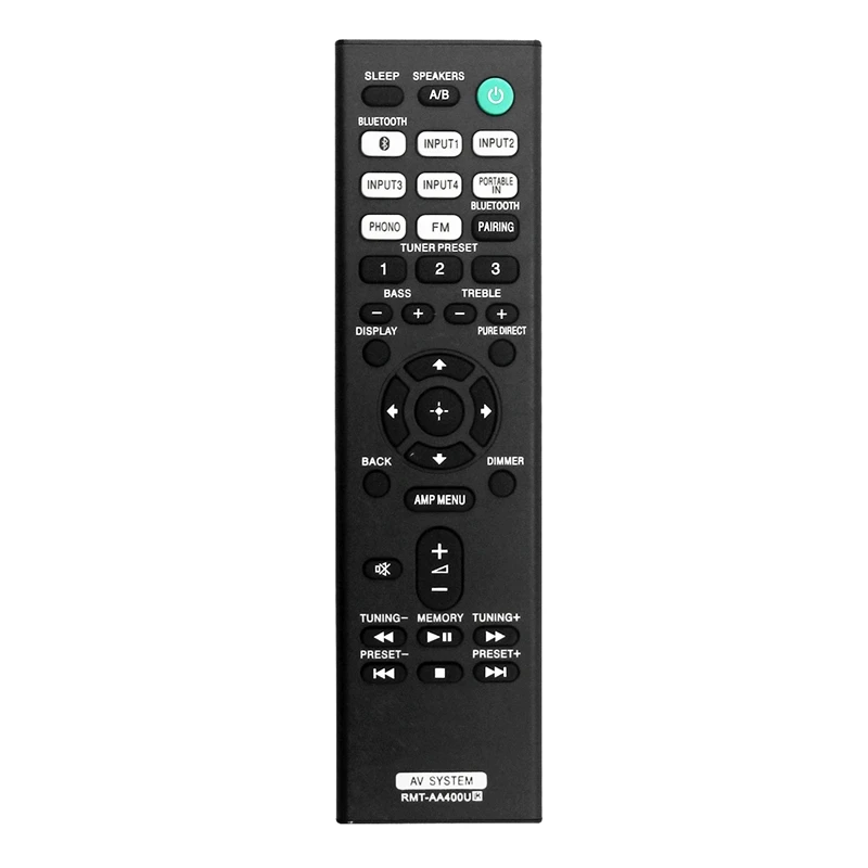 RMT-AA400U детали для пульта дистанционного управления аксессуары для Sony Stereo ресивер STR-DH190 STRDH190 пульт дистанционного управления