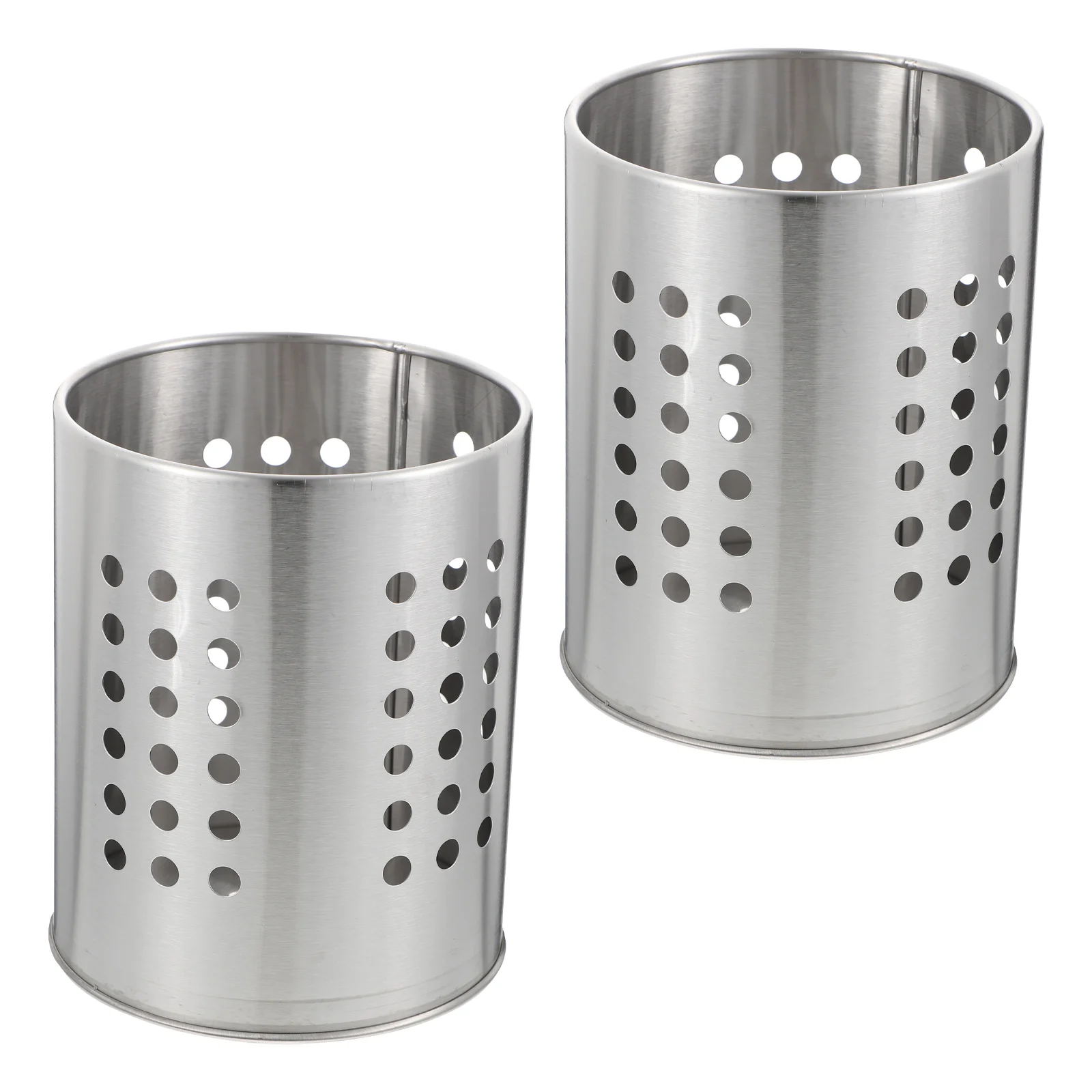 

Doitool Stainless Steel Kitchen Utensil Holders Countertop Spoon Holder Silverware
