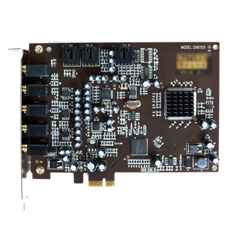 

5.1 Sound Card PCI Express PCI-E Built-In Double Output Interface For PC Window XP/7/8