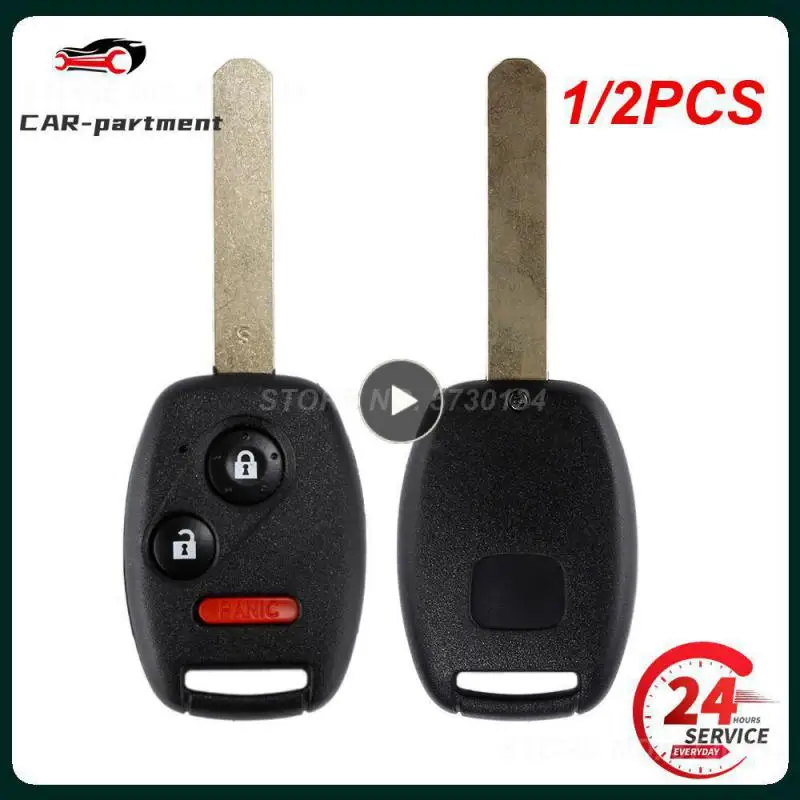 

1/2 шт. Сменный Чехол для автомобильного ключа дистанционного управления для Honda Accord Civic CRV вискоза 2 2 + 1 3 + 1 4 кнопки брелок автомобильный ключ