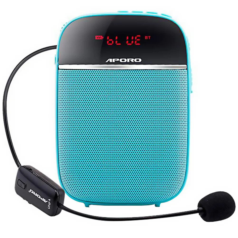 

1pc Voice Amplifier Portable Teacher Loudspeaker Mini Wireless Speaker