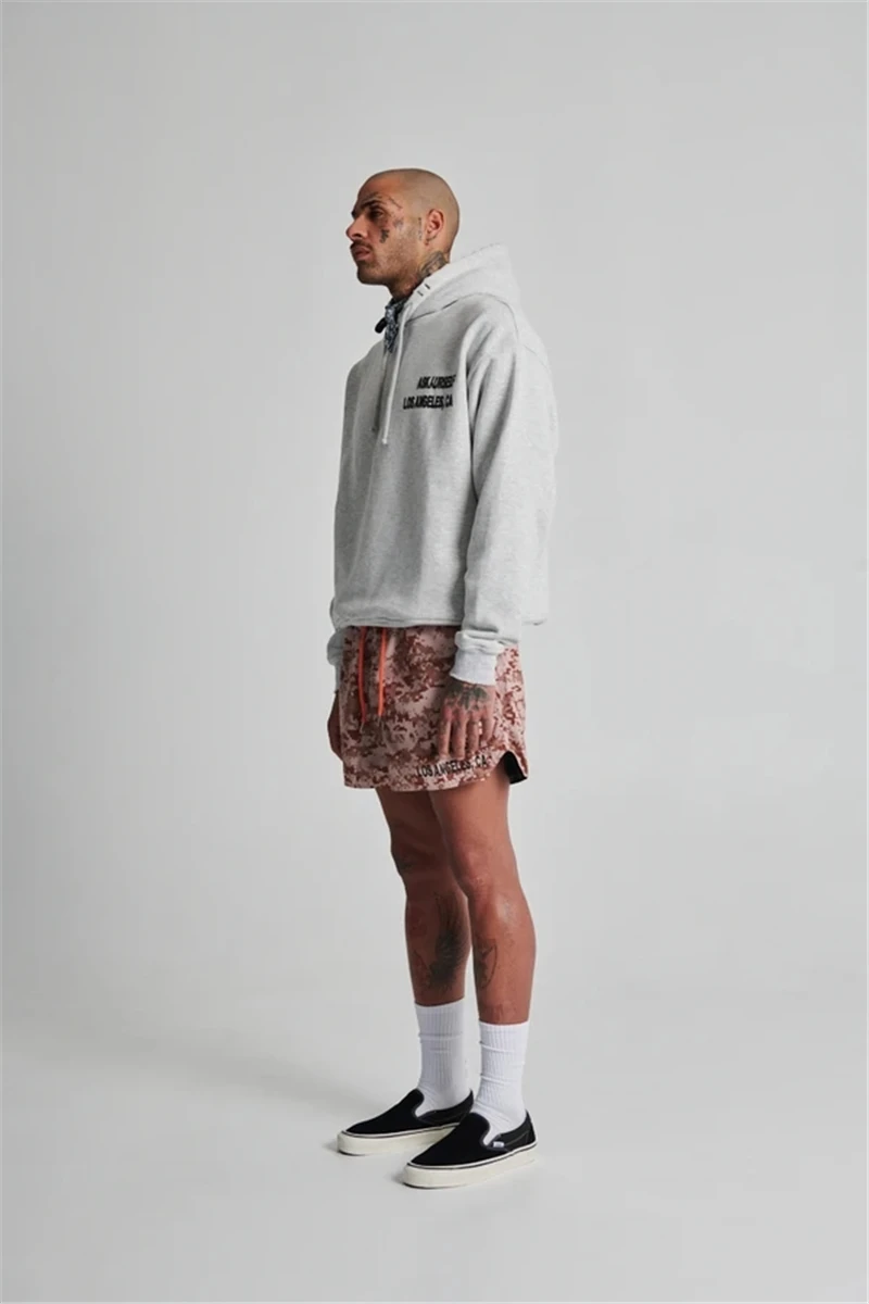 Камуфляжные шорты Askyurself для мужчин и женщин сетчатые бриджи с кулиской в стиле