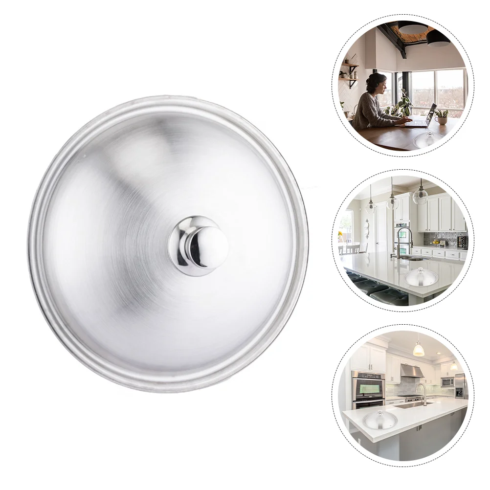 

Lid Cover Pot Pan Lids Universal Replacement Frying Cookingsteel Stainless Skillet Metal Pots Cookware Covers Wok Pans Dome
