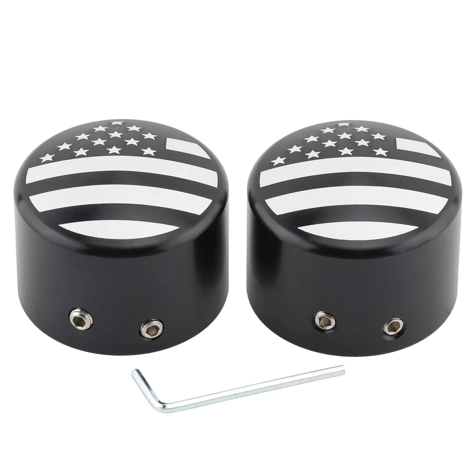 

Мотоциклетная череп передняя ось крышка гайки Комплект болтов для Harley Sportster XL 883 1200 Touring Street Glide Dyna Softail FLTR FLHT