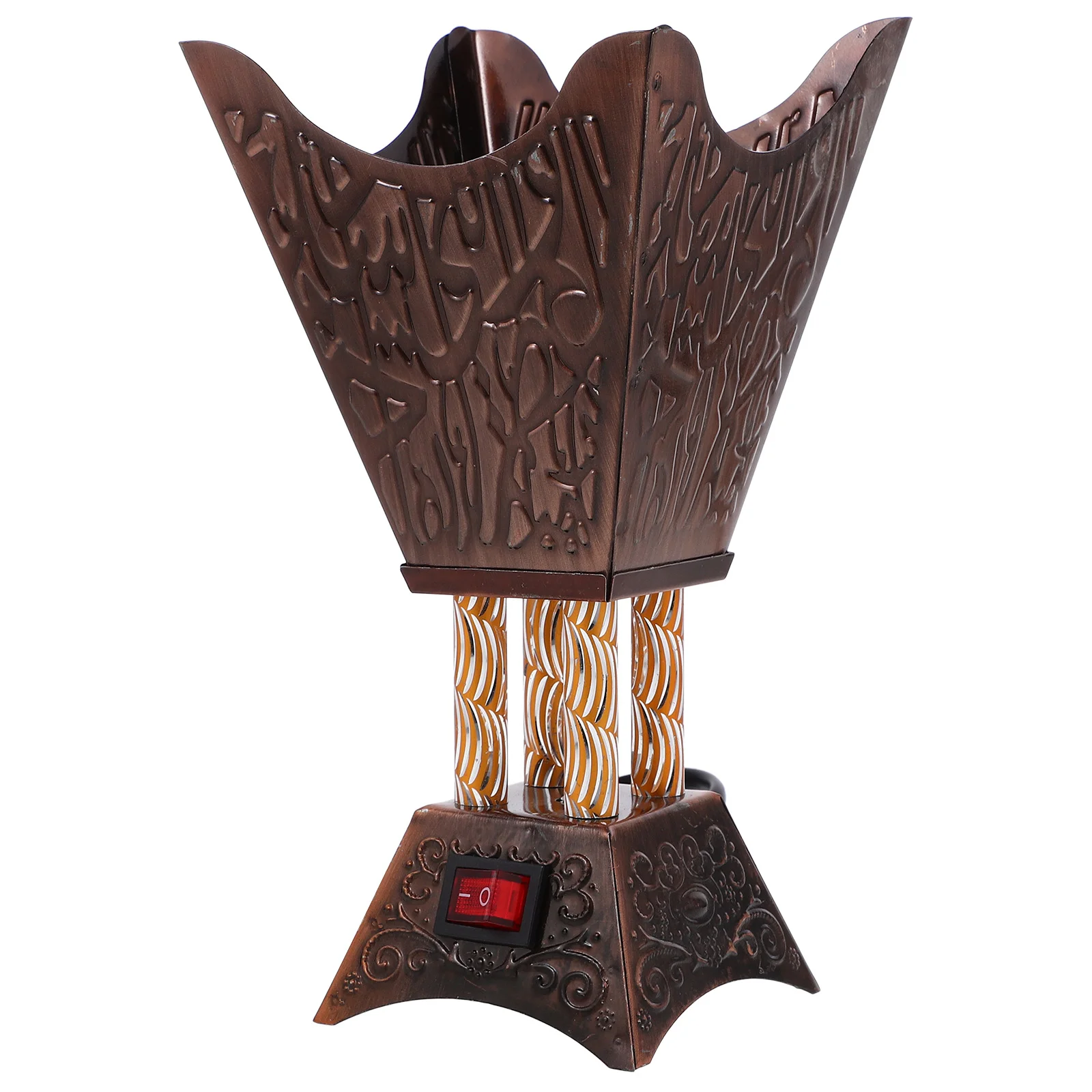 Подключаемая курильница уголь мир аромат центральные украшения ретро