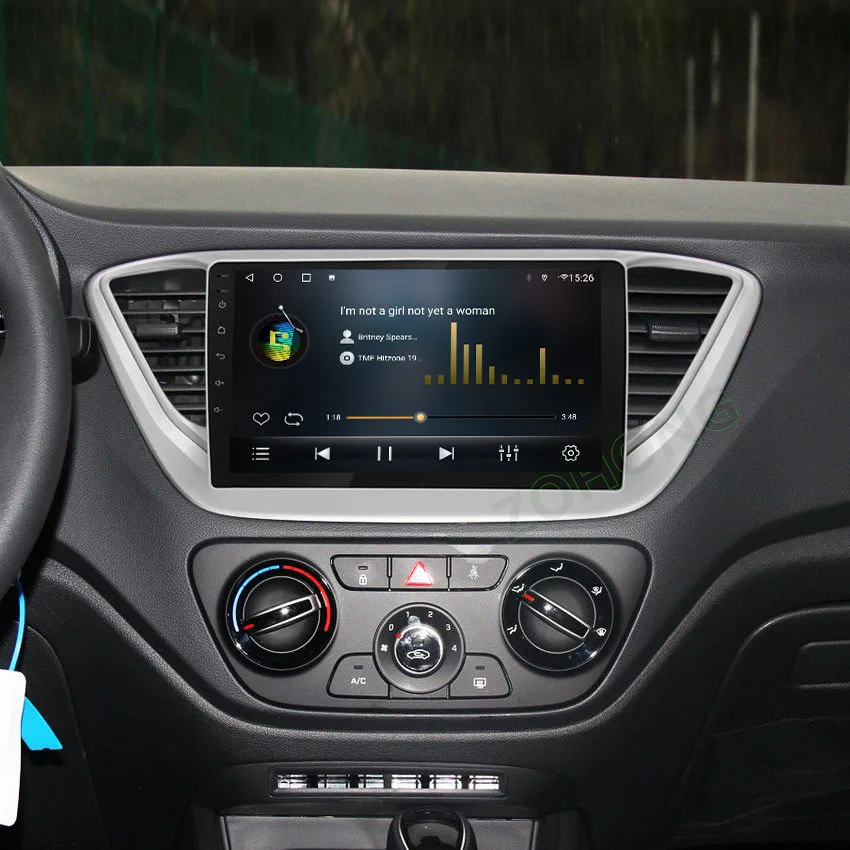 4G DSP Автомагнитола для Hyundai Solaris Accent Android Car DVD Player Видео Мультимедиа 2019 2018 2020 GPS Навигация Радио Стерео