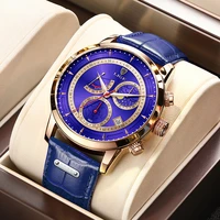 lige fashion watches for men top brand luxury date clock sports waterproof quartz moon watch man chronograph relogio masculino