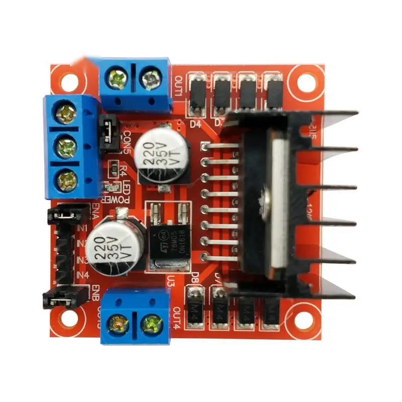 

L298N Motor Driver Controller Board L298 Module For Arduino Dual H Bridge DC Stepper Motor Smart Car Robot