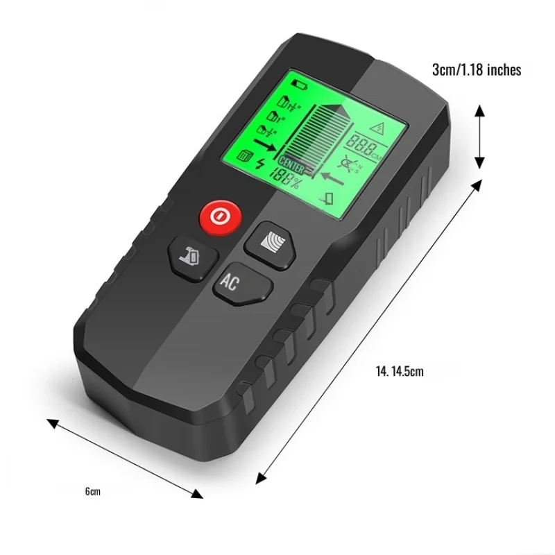 Настенный металлоискатель винтовой детектор измерительный настенный