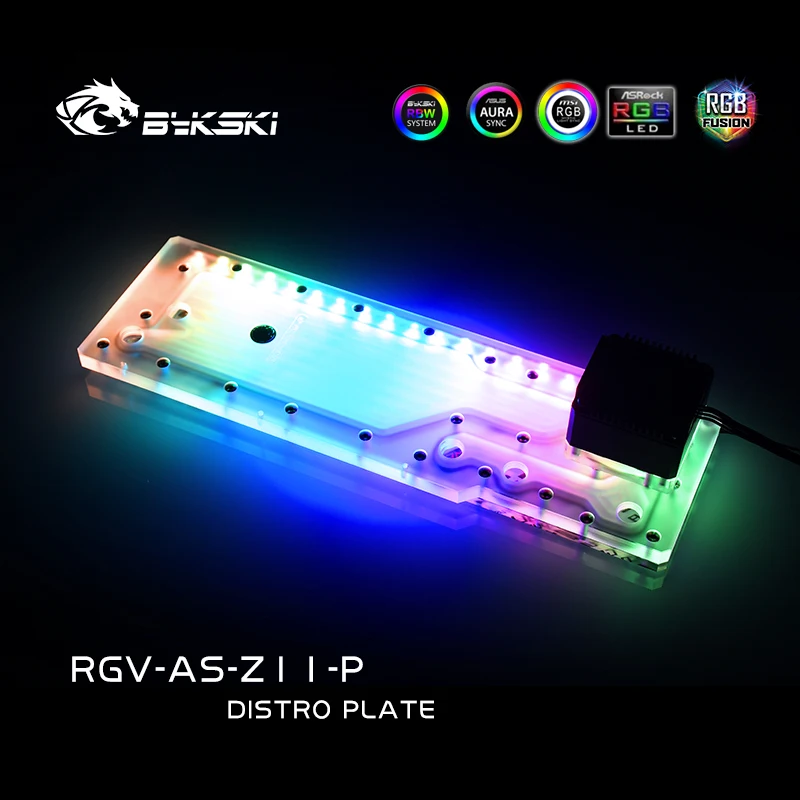 BYKSKI Акриловая плата Решение канала водяного охлаждения для ASUS ROG Z11 Корпус /