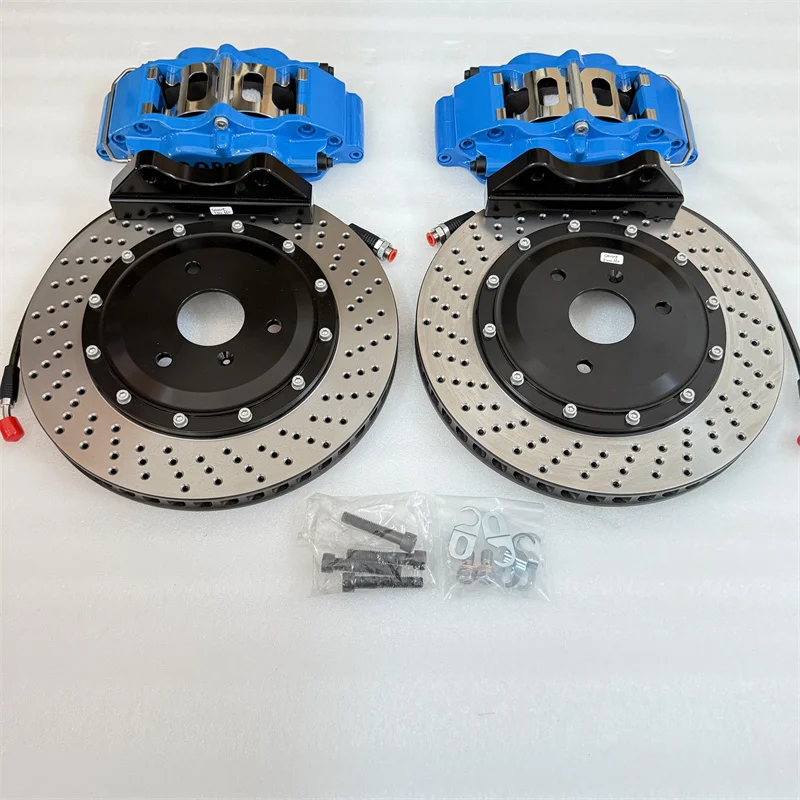 Комплект тормозных суппортов Jekit 4 Pots (4 поршня) 330 мм для Fiat Abarth 500, передние, на диск 17 дюймов (art.: 3920db311b706) - 3920db311b706