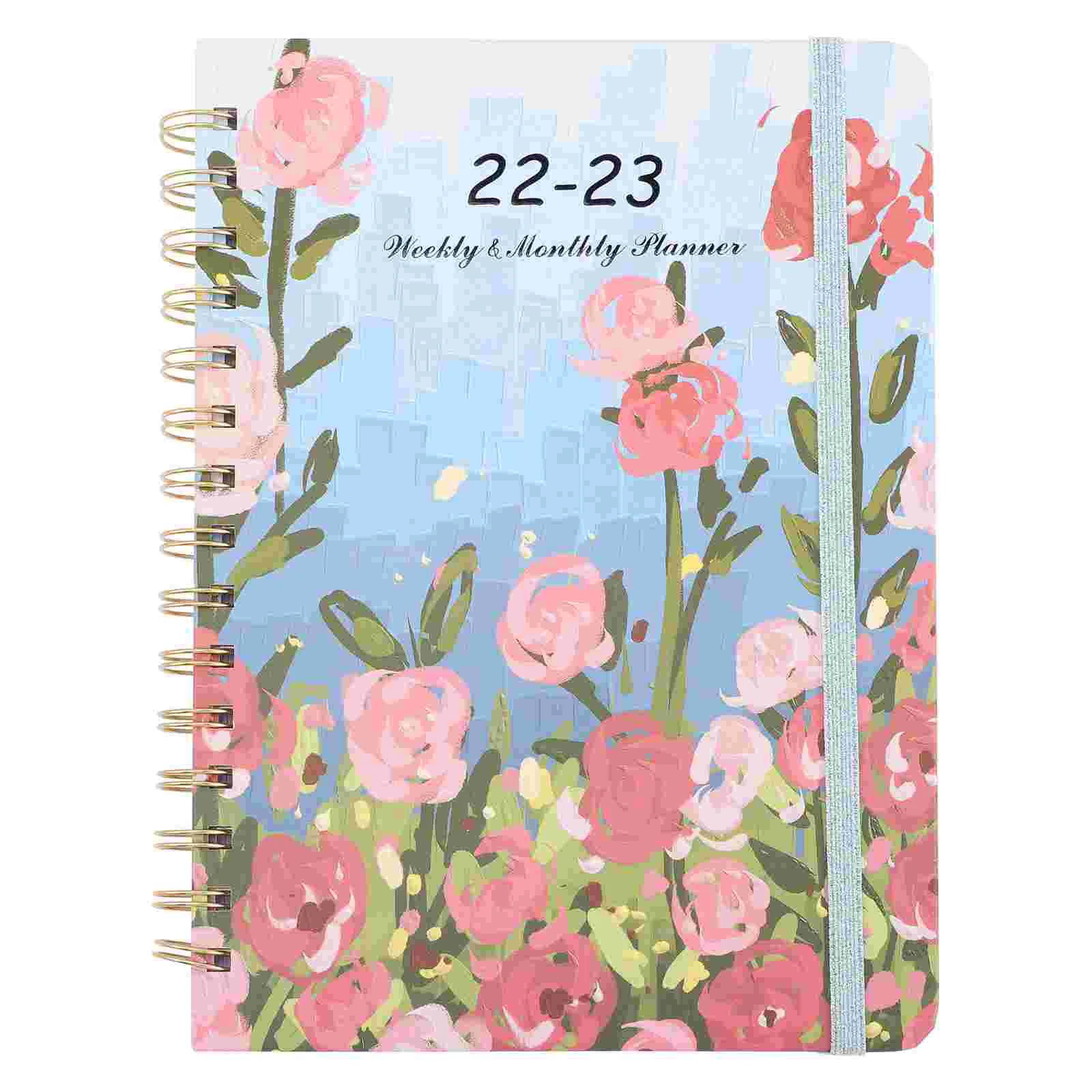 

Planner 2023 Notepad Notebook Monthly Weekly Daily Book Journal Academic Coil List Do Tospiral Schedule Planning Calendar Planne