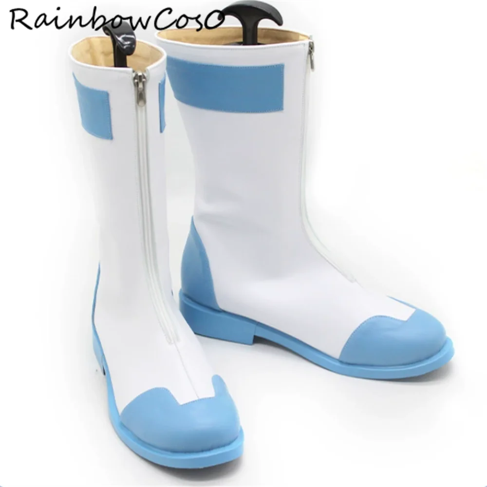 Eureka Seven AO Обувь для косплея Сапоги Игра Аниме Хэллоуин Рождество RainbowCos0 W4609