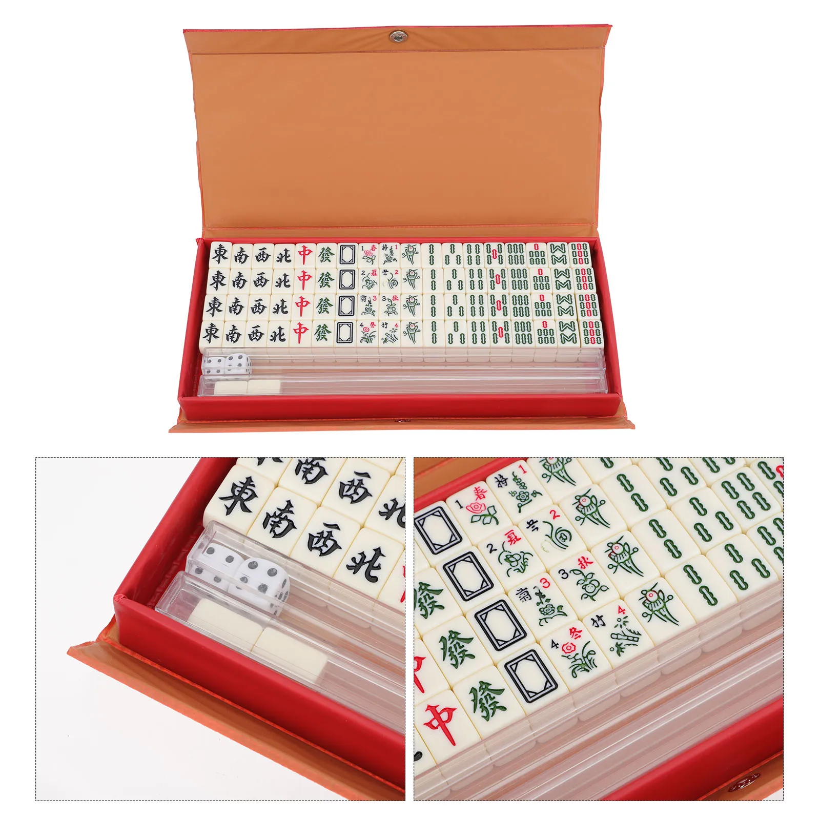 1 Набор китайский пронумерованный маджонг Классическая китайская игра Маджонга