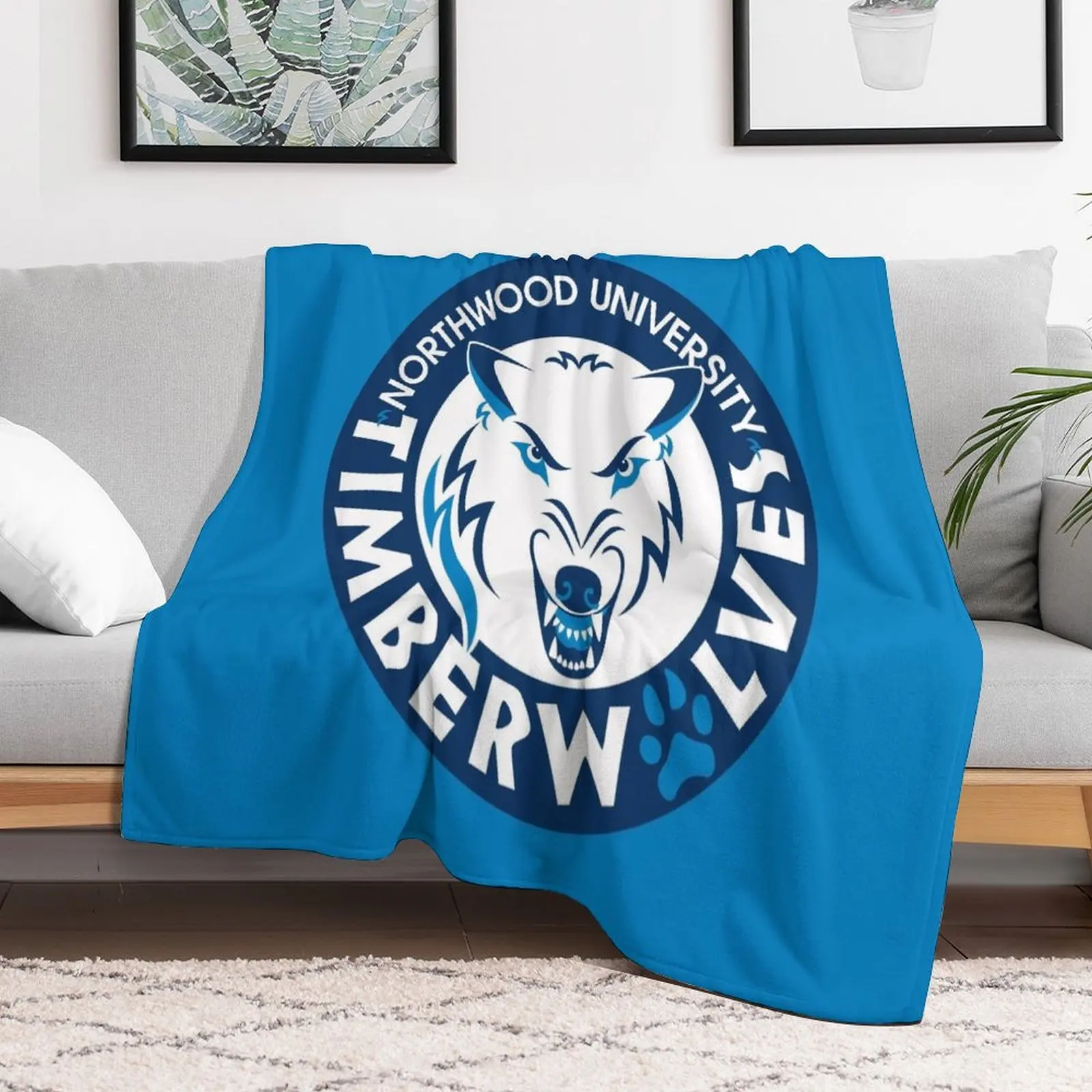 Northwood Timberwolves плед