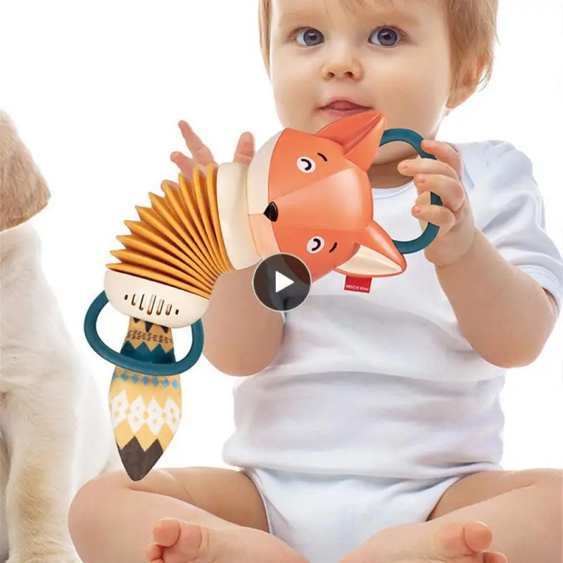 

Cartoon Animal Accordion Interactive Musical Instrument Toy Ttle Fox Accordion Music Learning Toy Enlightenment Instruments