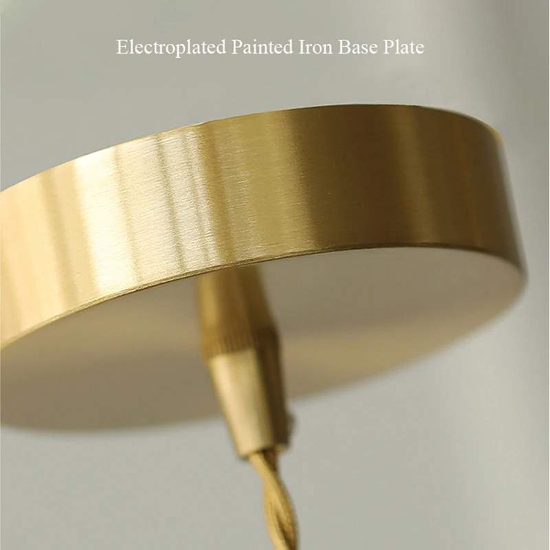 Элегантный Бронзовый Подвесной Светильник Ручной Работы С Регулируемым Кабелем