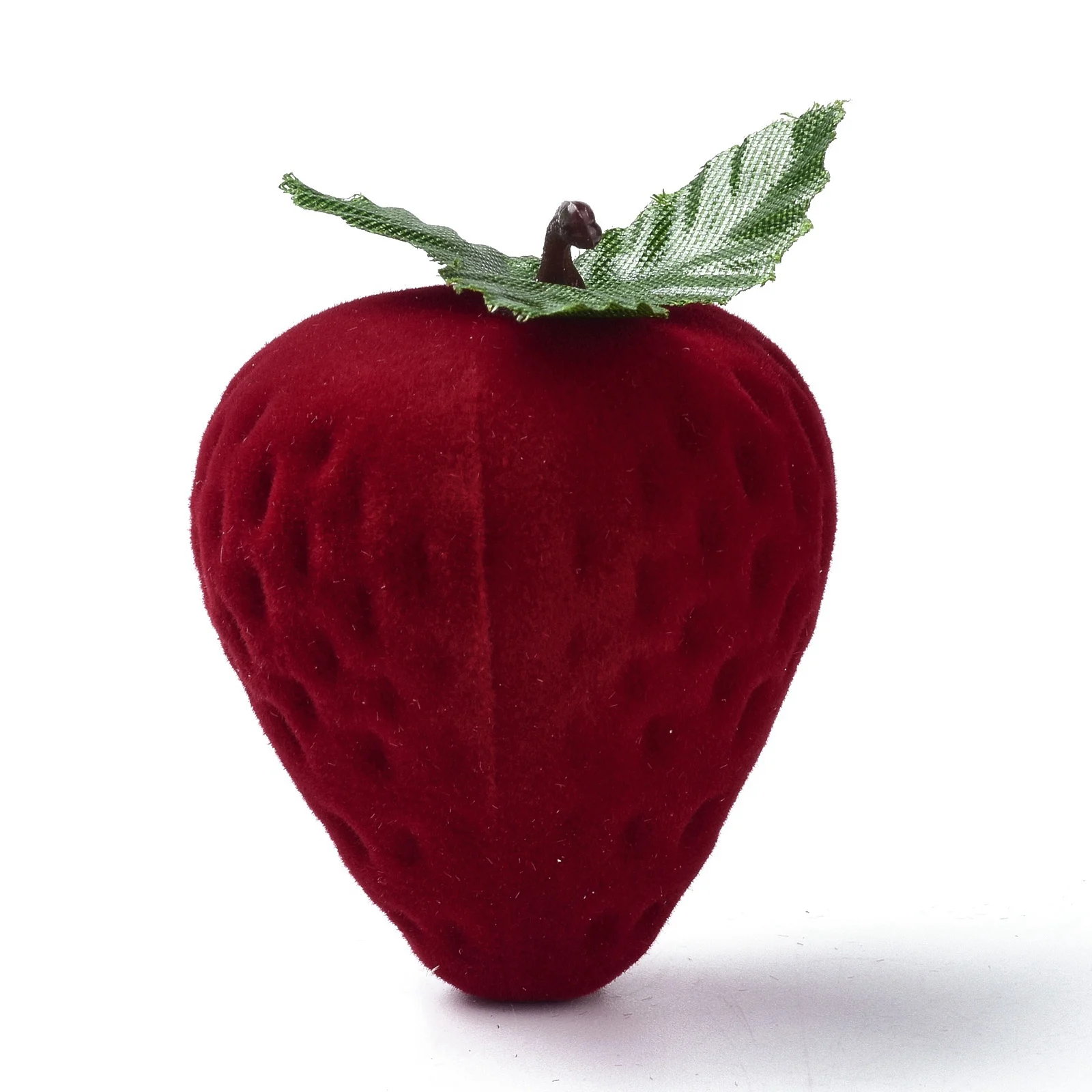 5pcs 3D Cartoon Velvet Ring Box Jewelry Set Box Creative Multicolor Displaying Box Mixed Shapes DIY Gift Packaging Findings