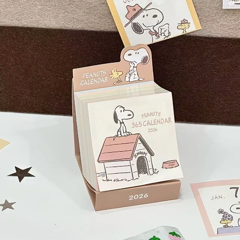 

Календарь-ежедневник «Снупи» Bandai 2026