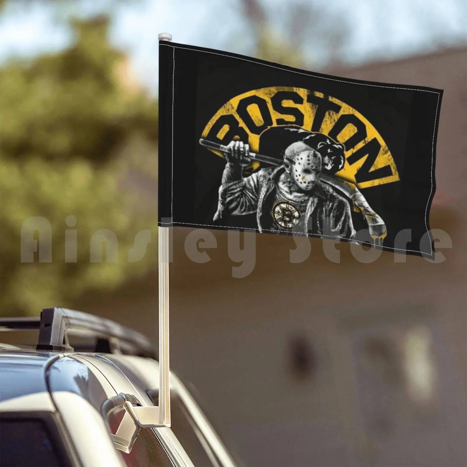 Брюинс-Бостон наружный Декор флаг автомобиль Хоккей