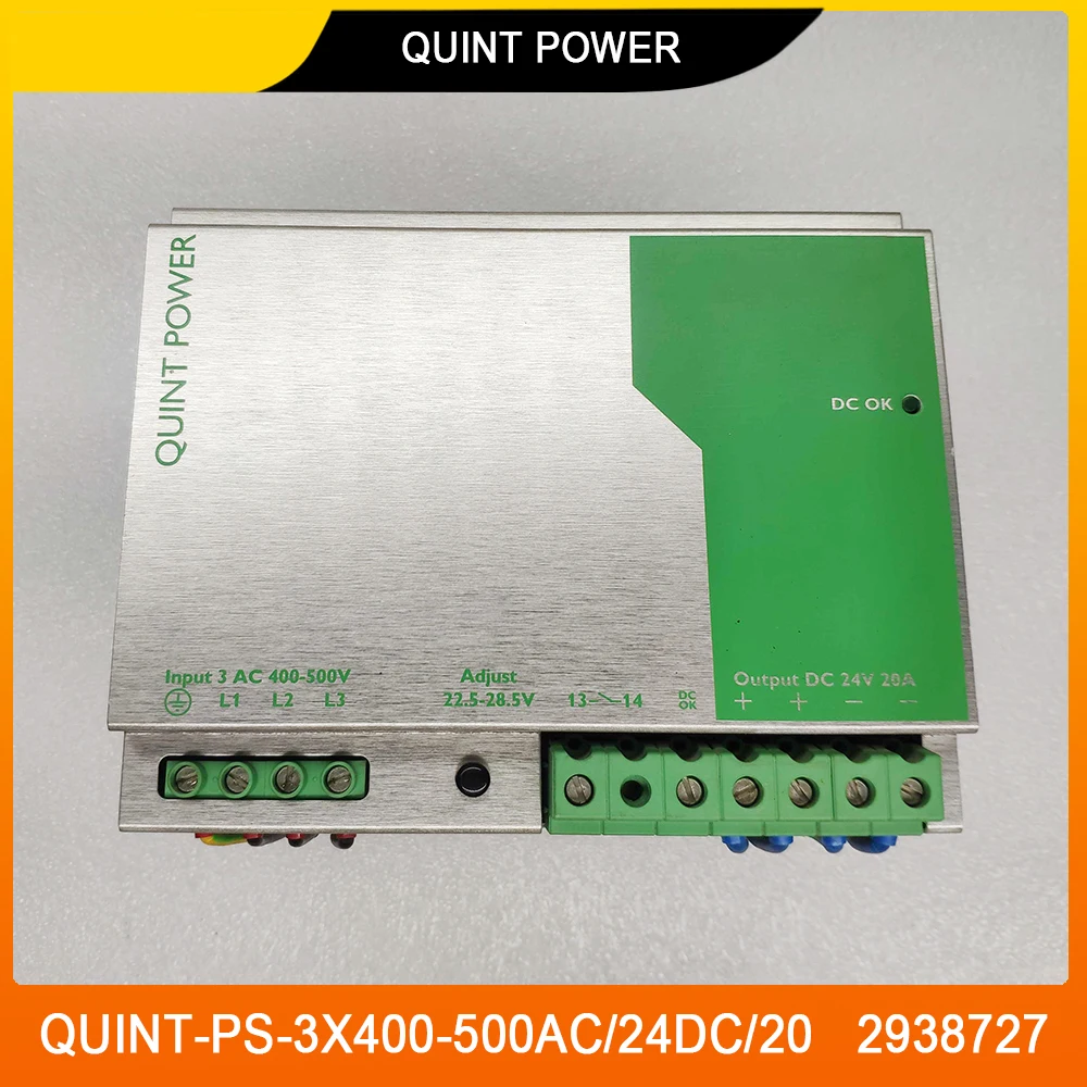 QUINT-PS-3X400-500AC/24DC/20 2938727 QUINT POWER 24 В постоянного тока/20 А для импульсного источника