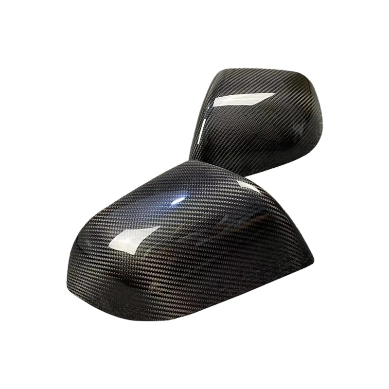 

Car Carbon Fiber Rearview Side Glass Mirror Cover Rearview Mirror Cover For Tesla Model 3
