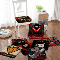 v for vendetta simplicity multi color stool pad patio home kitchen office chair seat cushion pads sofa seat 40x40cm cushion pads