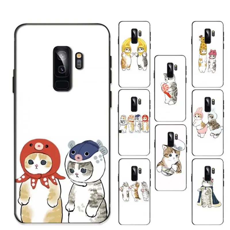 

Yinuoda Funny Cartoon Cat Phone Case for Redmi 8 9 9A for Samsung J5 J6 Note9 for Huawei NOVA3E Mate20lite cover