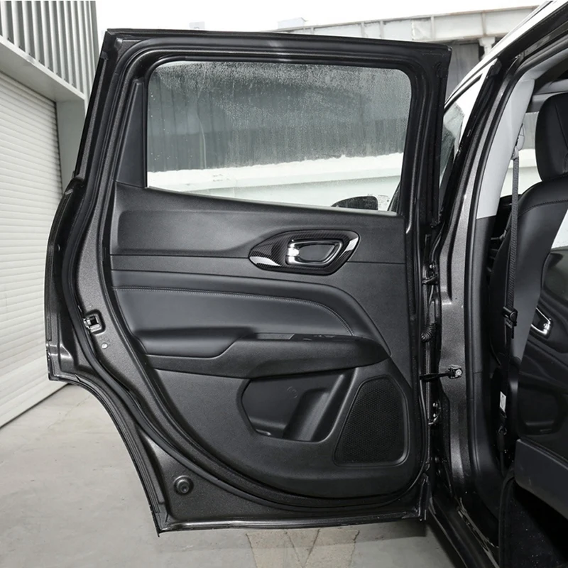 Декоративная накладка на внутреннюю ручку двери автомобиля для Jeep Compass 2021 2022.