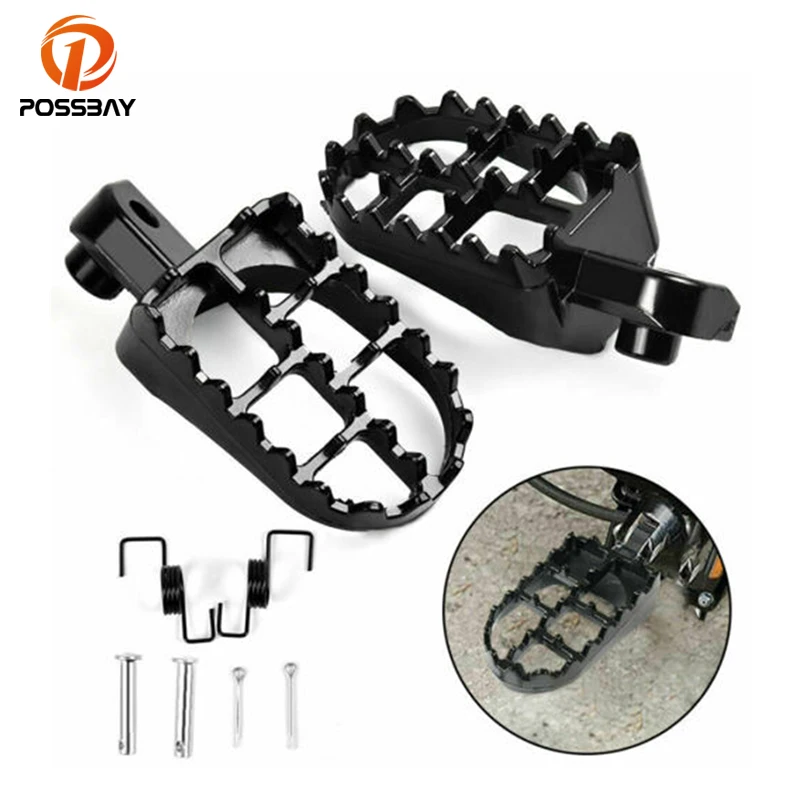 

Motorcycle Foot Pegs Footrest Footpeg Pedal for Honda XR CRF 50 70 Kawasaki KLX 110 Yamaha PW50 80 TT-R50E TT-R90E フットペグ