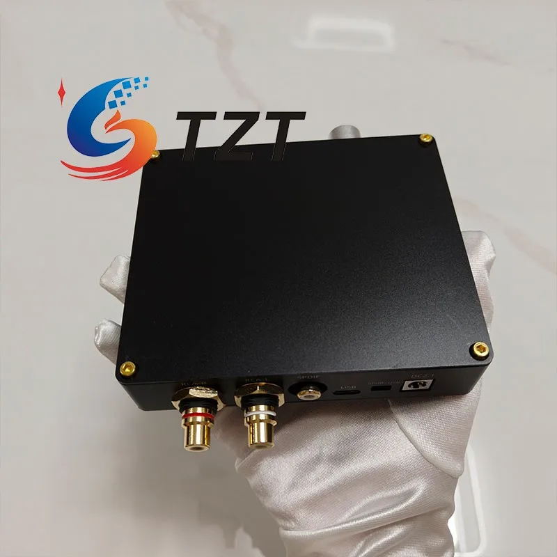 Фото Аудиодекодер TZT V4 R2R DAC с нулевым фоновым шумом, высокоточный декодер с динамической компенсацией 0.1PPM TCXO №4