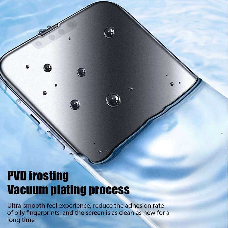 1-3Pcs Matte Ceramic Privacy Screen Protectors for IPhone 13 12 Pro Max Mini 7 Plus Soft Anti-spy Film for IPhone 11 XS MAX X XR