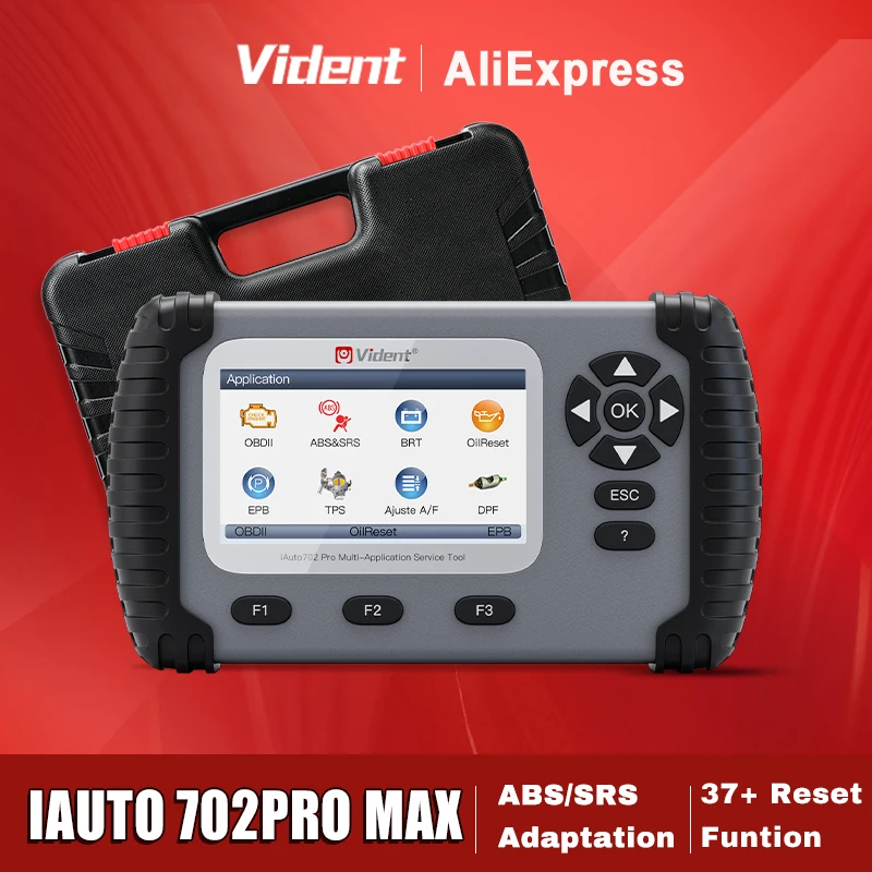 Vident IAuto702Pro MAX Полная система автомобильных диагностических инструментов