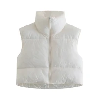 women outdoor jacket sleeveless vest stand collar thicken waistcoats clothing winter hiking camping warm vest coats