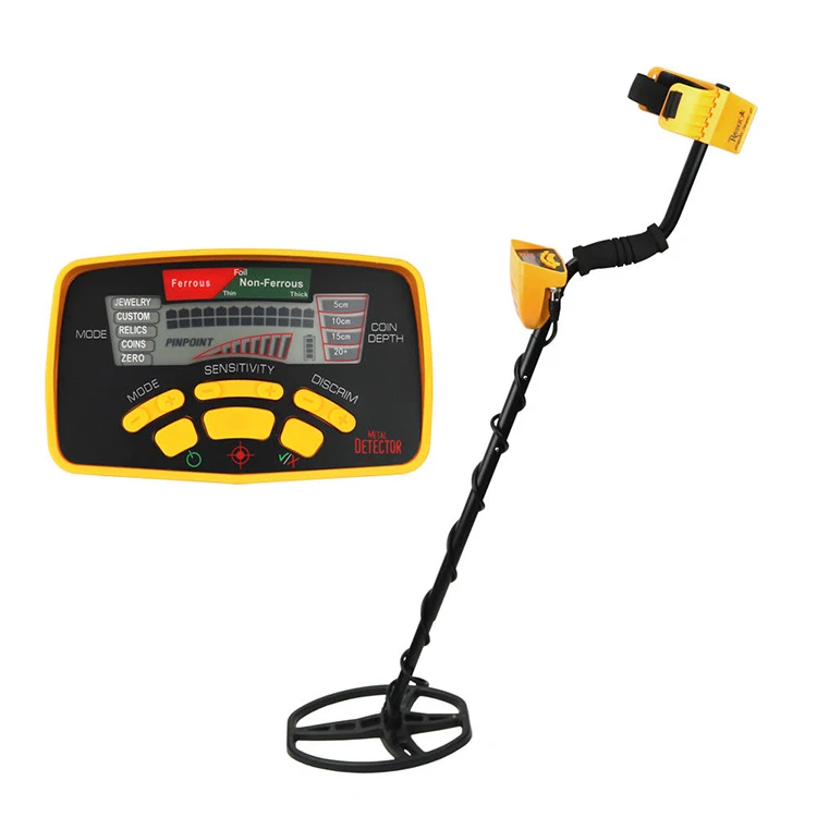 

Underground Metal Detector Professional Gold Digger Treasure Hunter Updated Pinpointer LCD Display Detecting Equipment