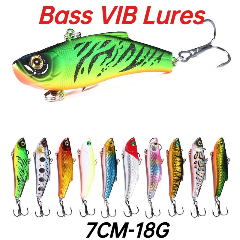 Вибрационная рыболовная приманка VIB искусственный воблер Rattlin для дальнего