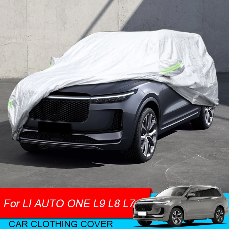 Для LI AUTO L7 L8 L9 ONE 2021-2025, полное покрытие для автомобиля, защита от дождя, мороза, снега, пыли, водонепроницаемое покрытие, внешний автомобильный аксессуар